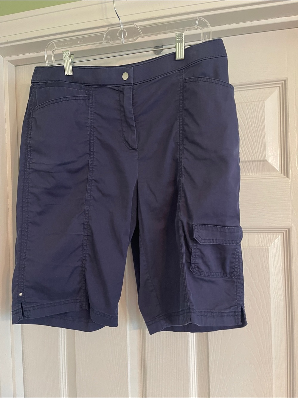 Chicos Zenergy Bermuda Shorts-Sz 8